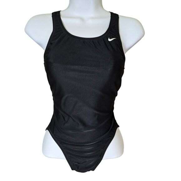NIKE Womens Fast Back Tank Swimsuit Size SM 30 / 4 Competition Swim Suit - Picture 1 of 10